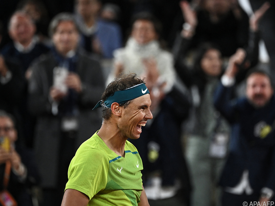 Gelöst wie selten war Rafael Nadal nach seinem Viertelfinalsieg