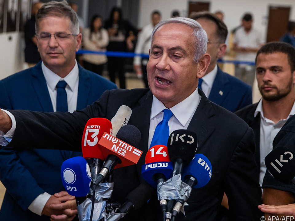 Netanyahu hofft auf Comeback