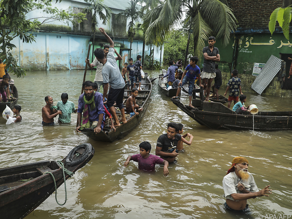 Schwere Überschwemmungen auch in Bangladesch