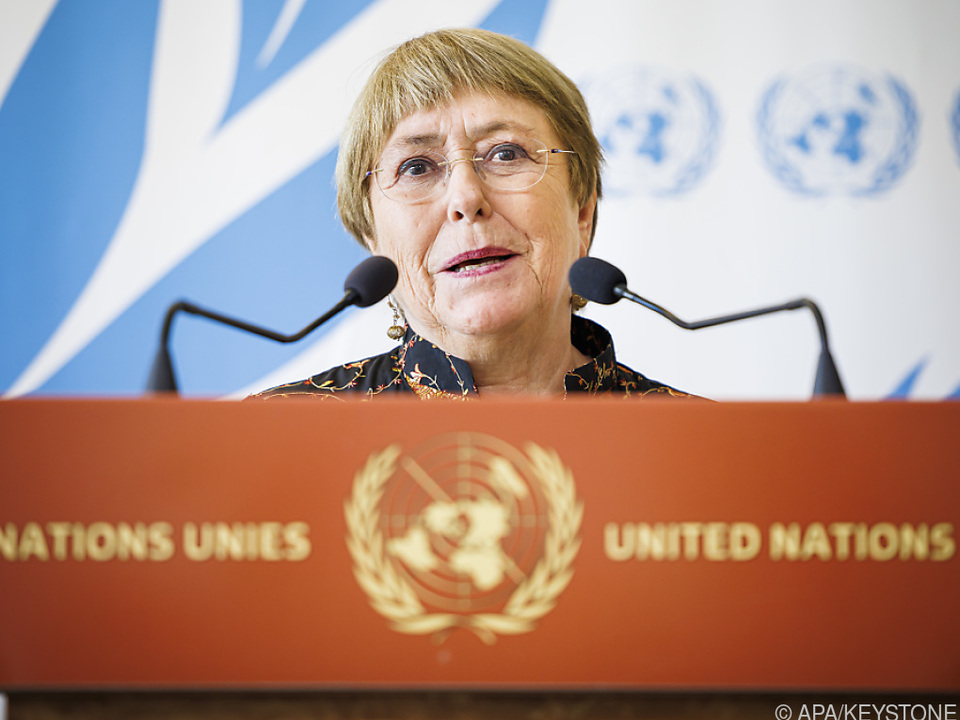 UNO-Hochkommissarin für Menschenrechte, Michelle Bachelet