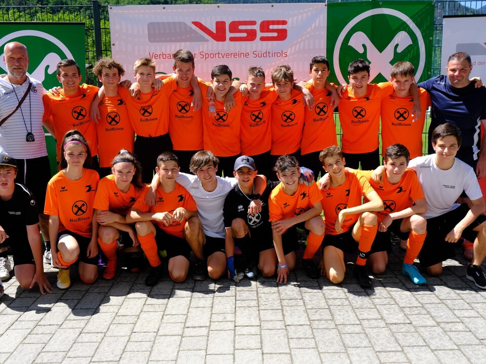 VSS-Raiffeisen Jugendfußball-Landesmeister U13 - SPG Ridnauntal-Sterzing