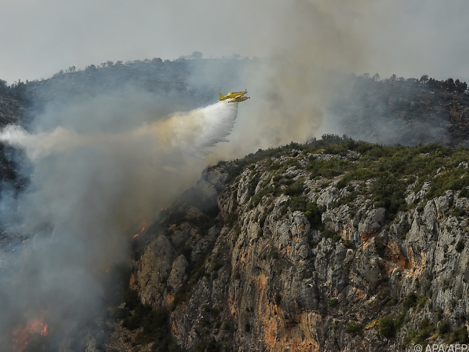 Waldbrände wüten in Katalonien