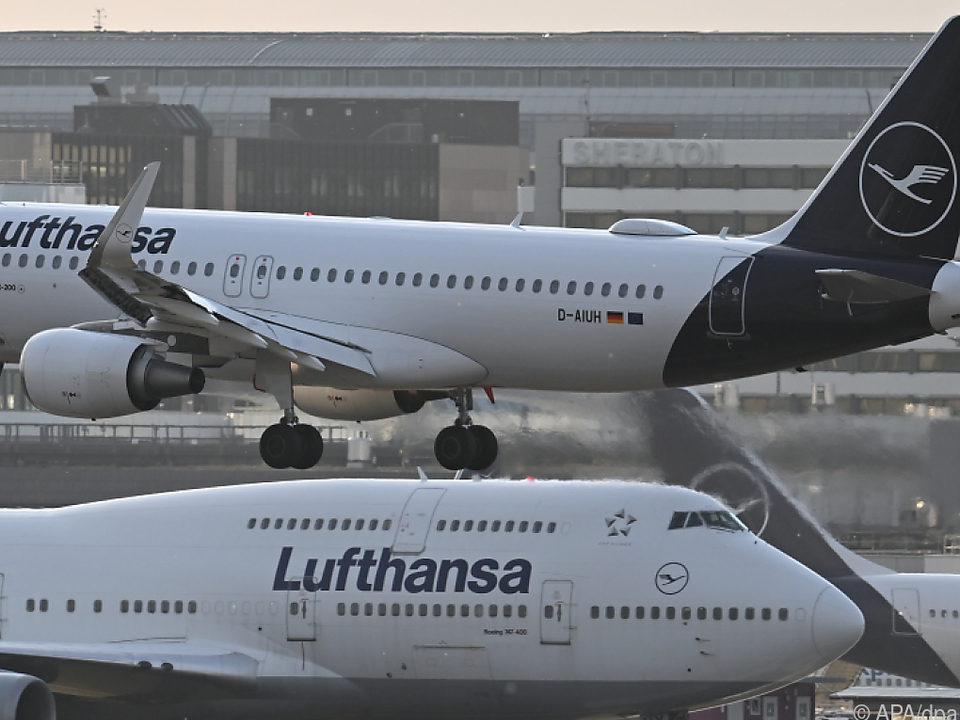 Bei AUA-Mutter Lufthansa könnten die Piloten streiken