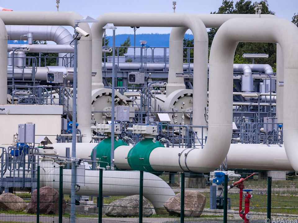 Betrieb der Turbine laut Gazprom \