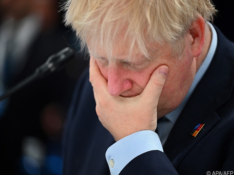 Boris Johnson hatte am Donnerstag seinen Rückzug erklärt