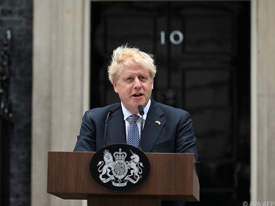 Boris Johnson will vor Rücktritt noch Nachfolge regeln