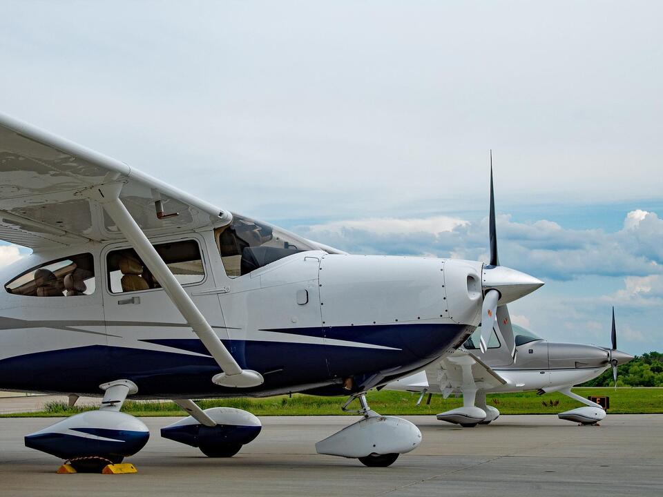 Kleinflugzeug Cessna