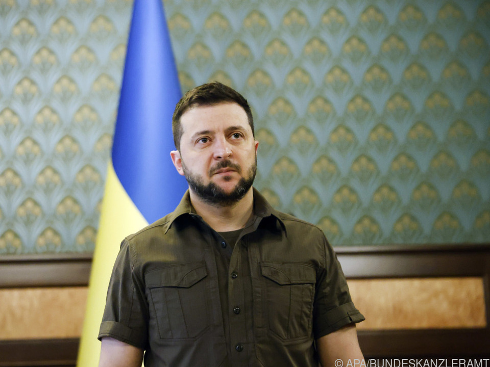 Der ukrainische Präsident will das ganze Land zurückerobern