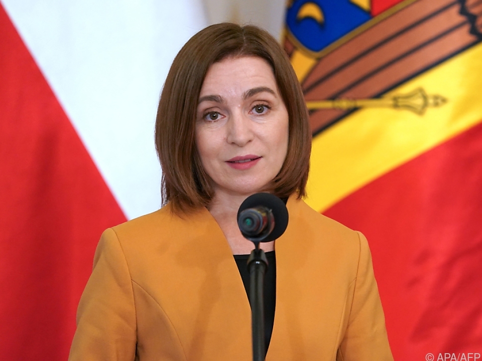 Die Präsidentin von Moldau ist auf Staatsbesuch in Rumänien