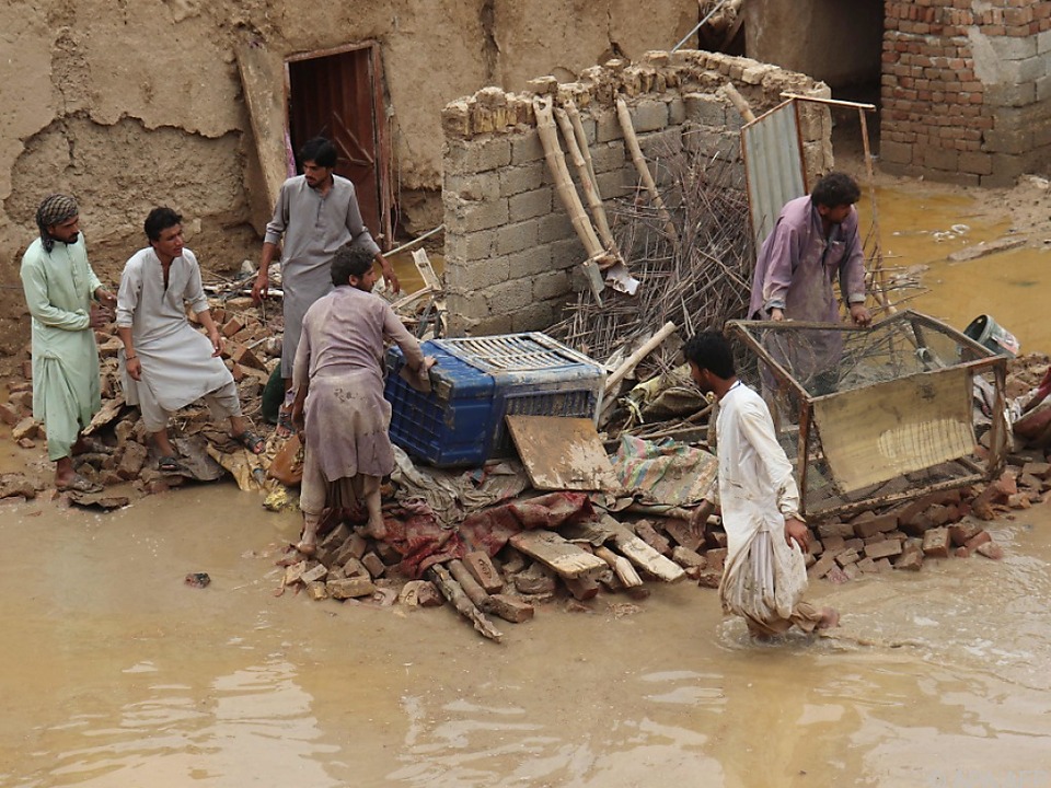 Die Schäden in Pakistan sind verheerend