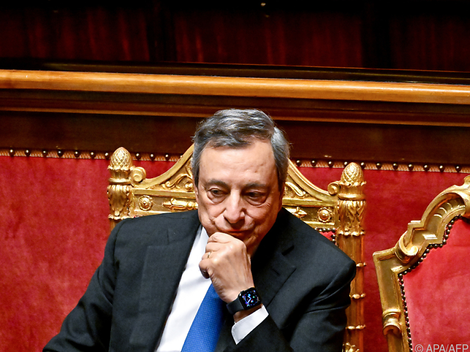 Draghi könnte nun erneut seinen Rücktritt anbieten