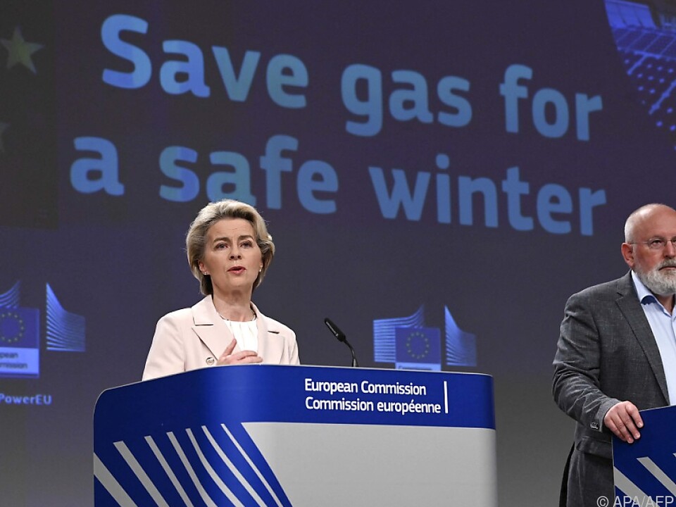 EU-Kommission hat Gas-Notfallplan vorgestellt