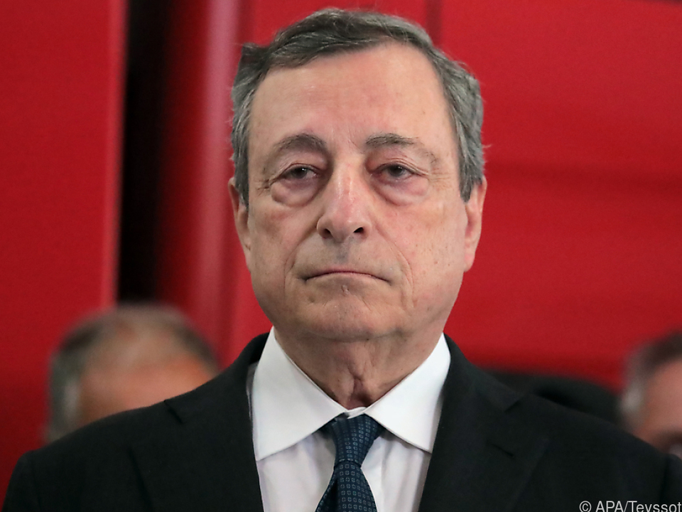 Italiens Premier Draghi braucht derzeit sein Pokerface