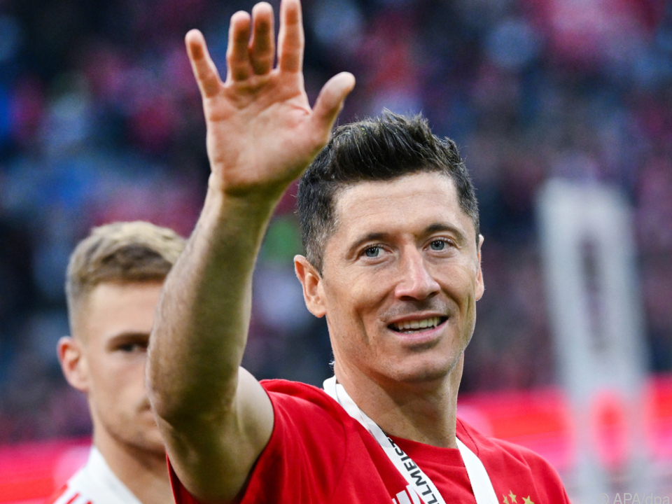 Lewandowski verabschiedet sich aus München