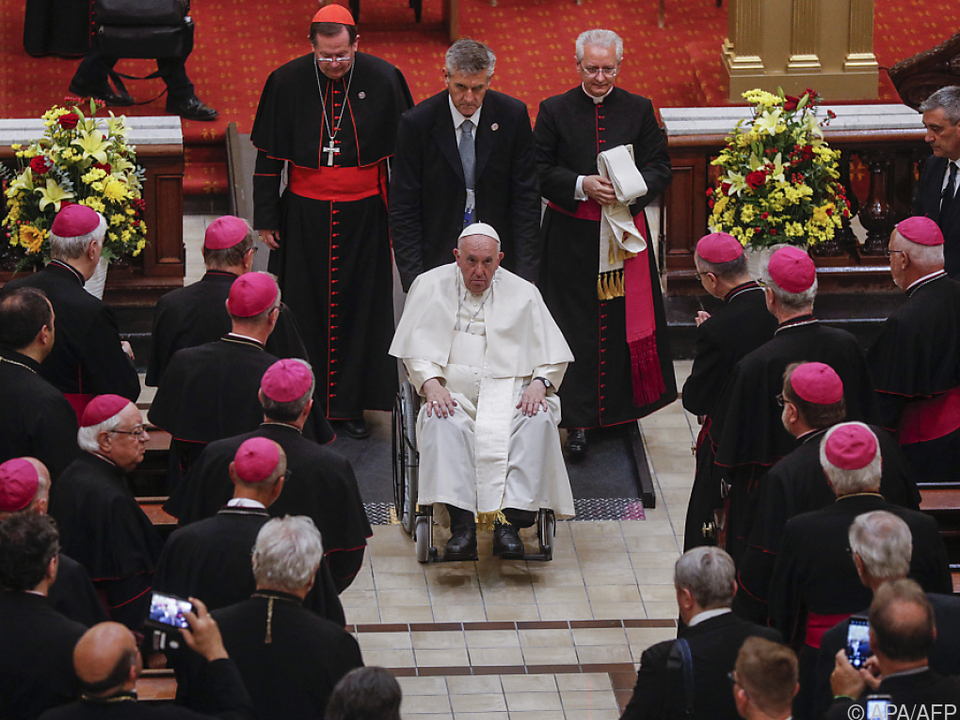 Papst sprach der kanadischen Kirche ins Gewissen