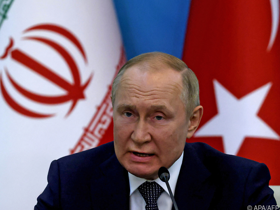 Russlands Präsident Putin in Teheran