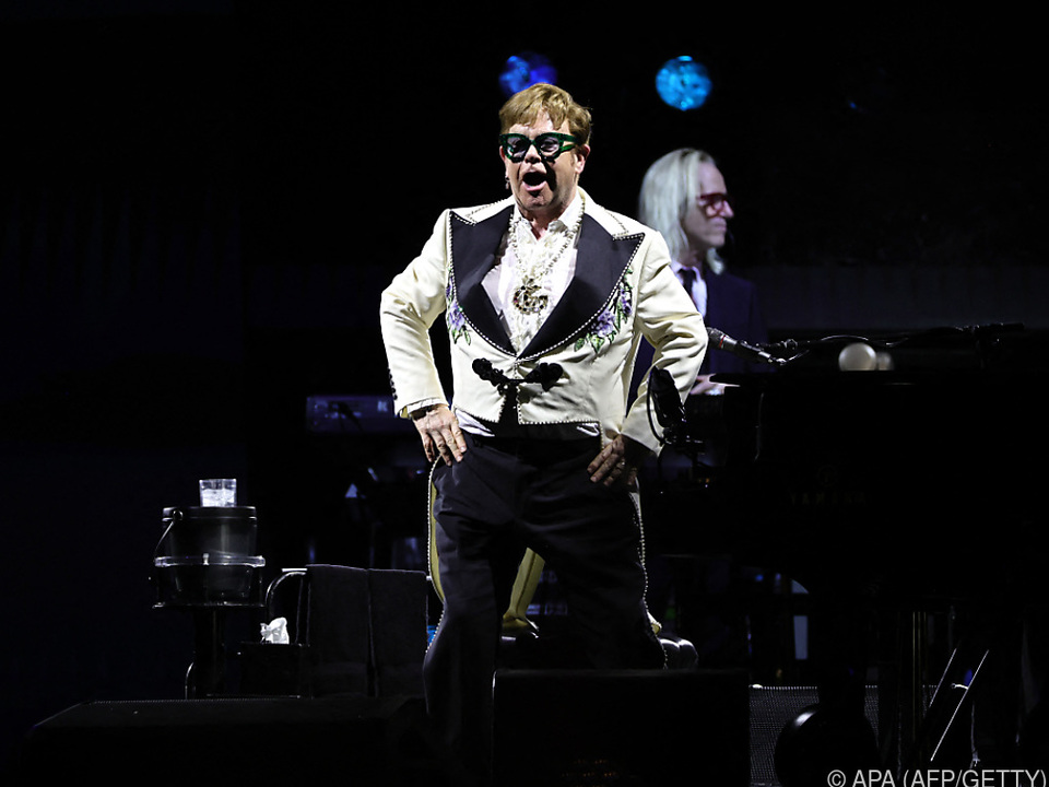 Elton John spielte seinen Song \