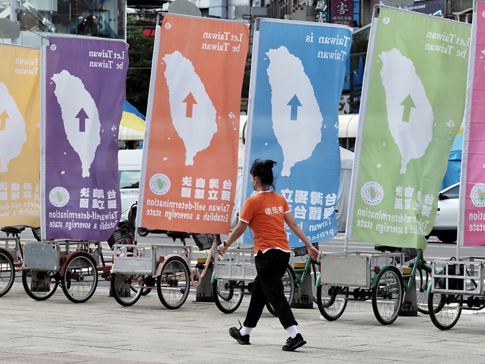 In Taipeh wird für die Unabhängigkeit Taiwans geworben