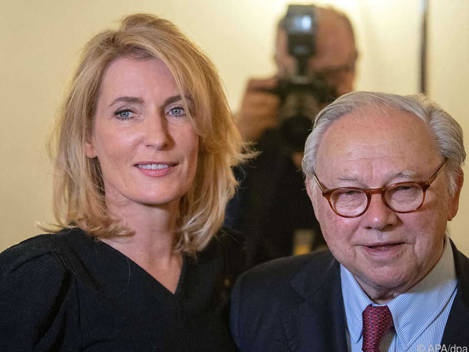 Maria Furtwängler und Hubert Burda im Jahr 2019
