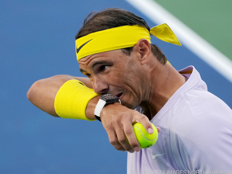 Nadal kämpft noch mit Verletzungsfolgen