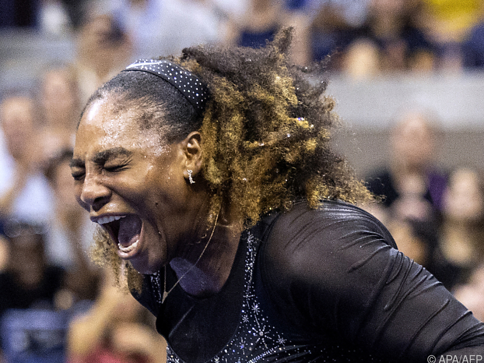 Zumindest noch einmal gab es den Siegerjubel von Serena Williams