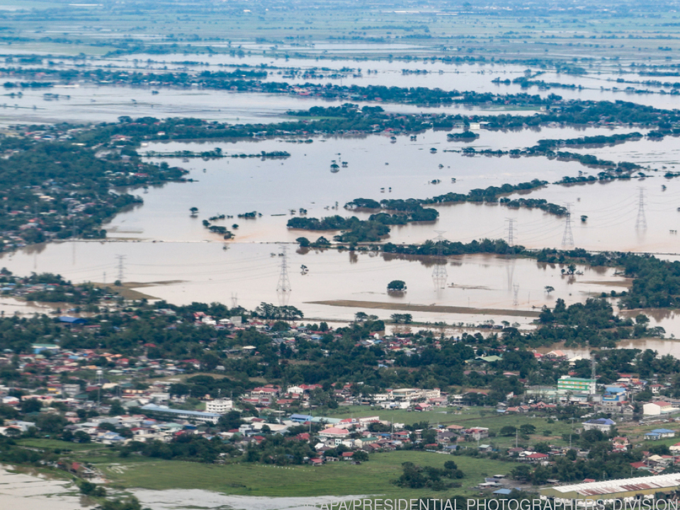 Auf den Philippinen stehen nach dem Sturm viele Gebiete unter Wasser