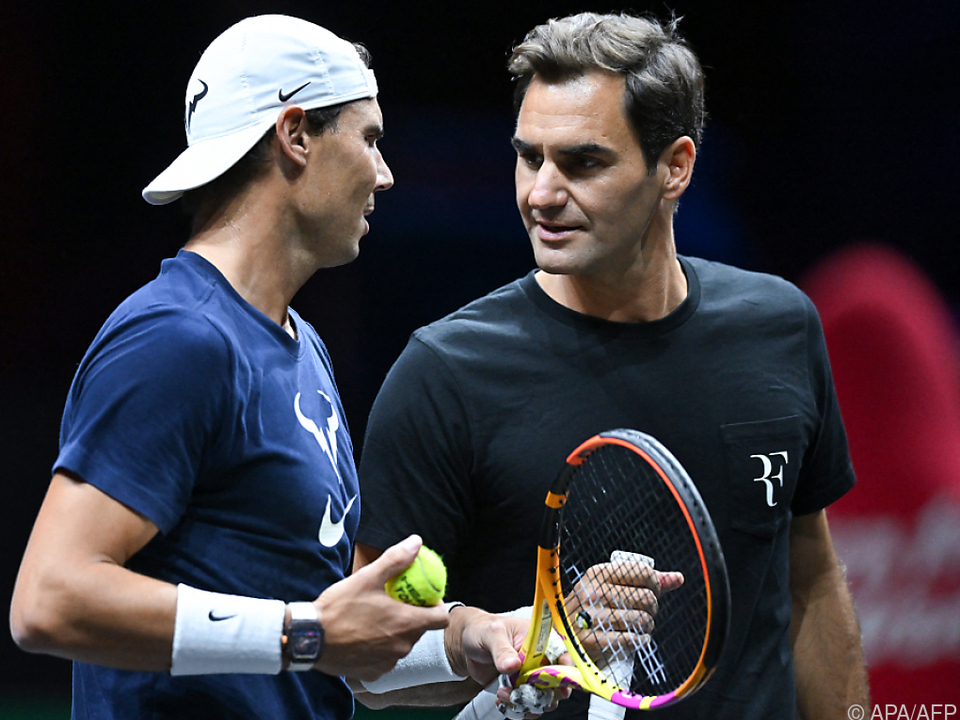 Nadal und Federer diesmal Seite an Seite