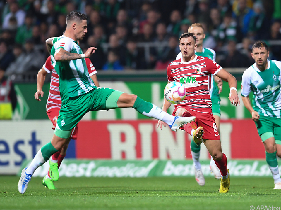 Werder-Kapitän Marco Friedl blieb ohne zählbaren Erfolg