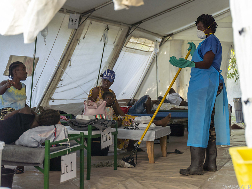 Angst vor einem neuen Cholera-Ausbruch in Haiti