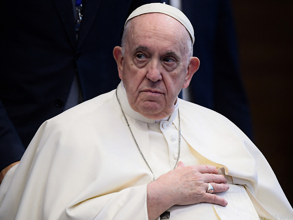 Atomare Bedrohung ist für Papst Franziskus \