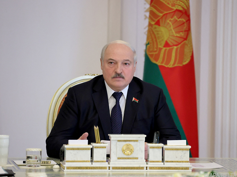 Belarussischer Machthaber Lukaschenko