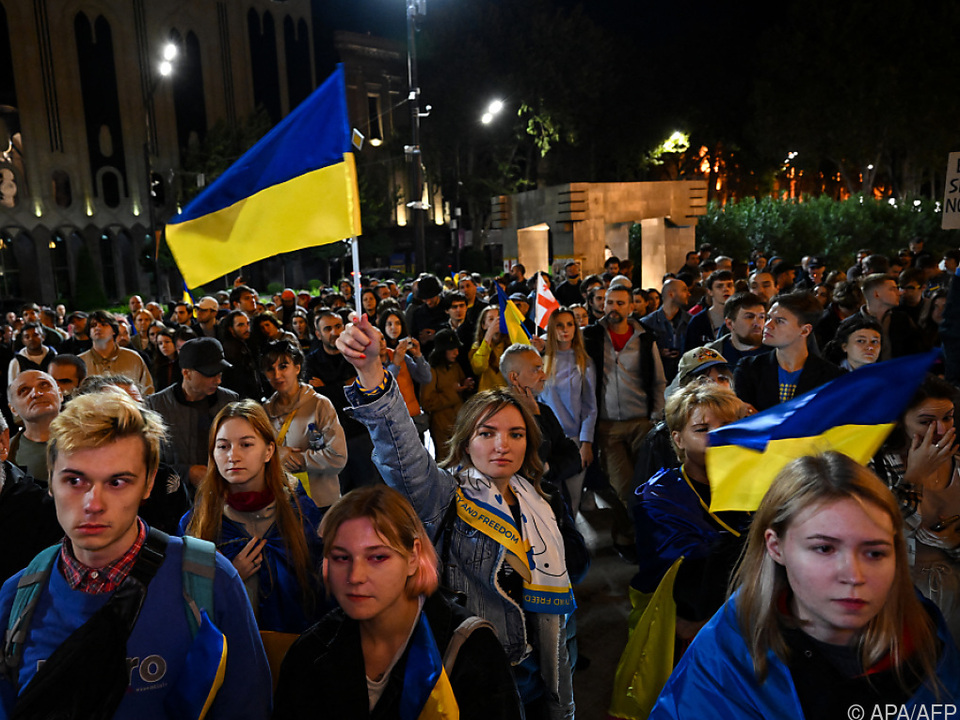 Das ukrainische Volk erhalte den Preis für seine Kämpfe und Leiden