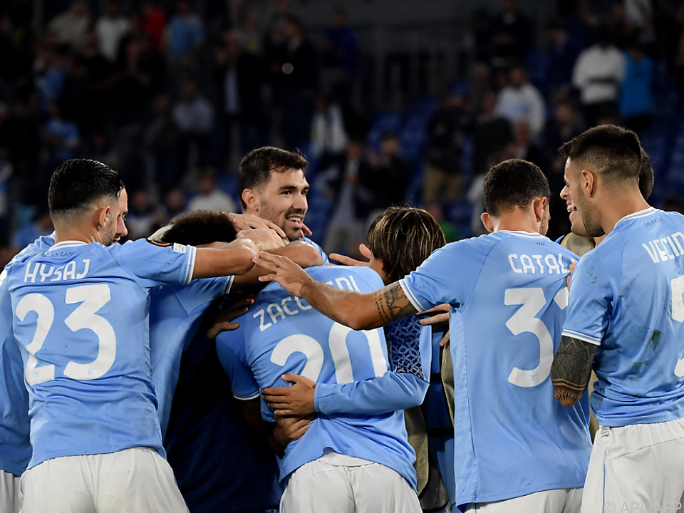 Lazio bejubelte Heimsieg über Midtjylland