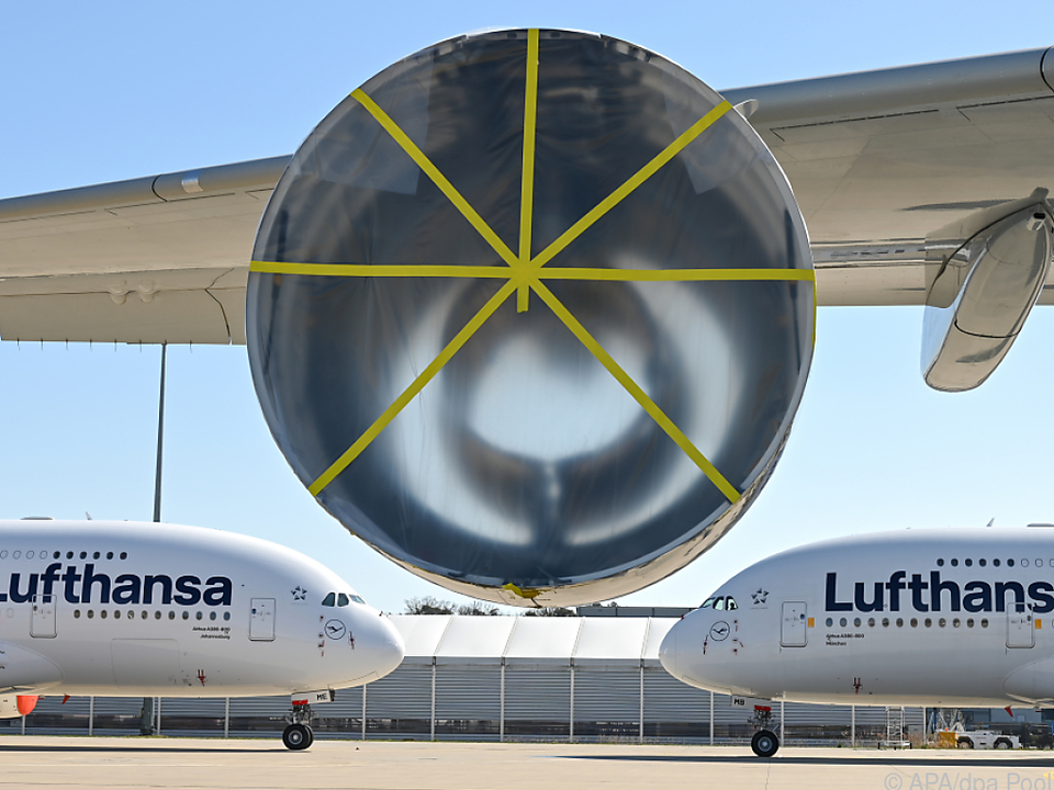 Lufthansa-Superjumbos 2020 in Frankfurt