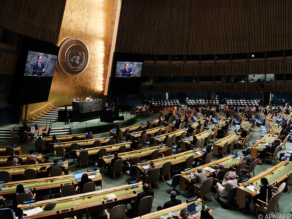 Russland hat in UNO-Vollversammlung kein Veto-Recht