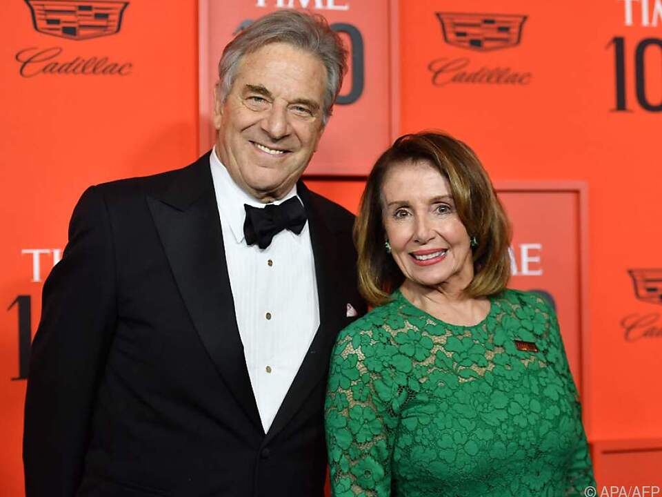 US-Politikerin Nancy Pelosi mit ihrem Ehemann Paul