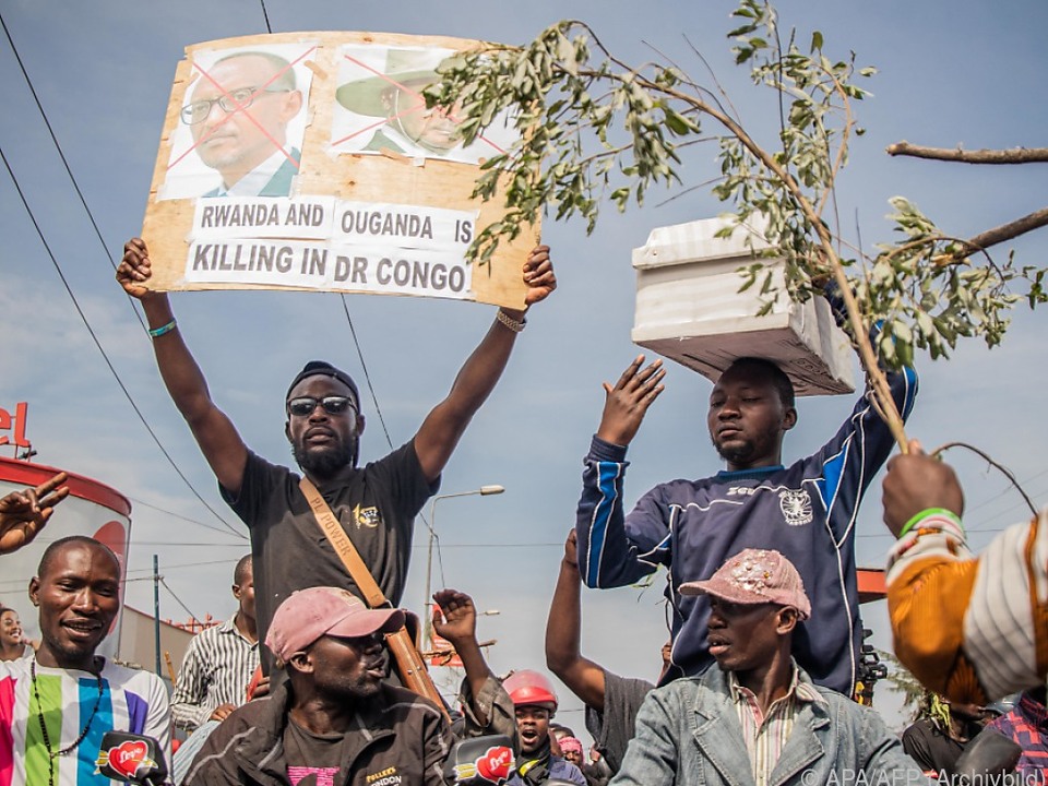 Anti-Ruanda-Proteste in der DR Kongo Ende November