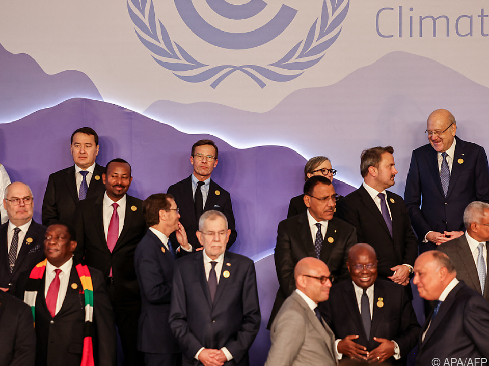 Auch Bundespräsident Van der Bellen ist bei Klimakonferenz