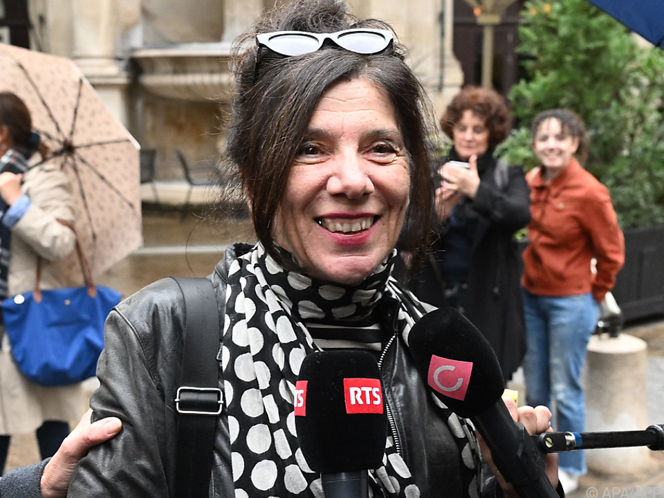 Brigitte Giraud gewinnt den Prix Goncourt