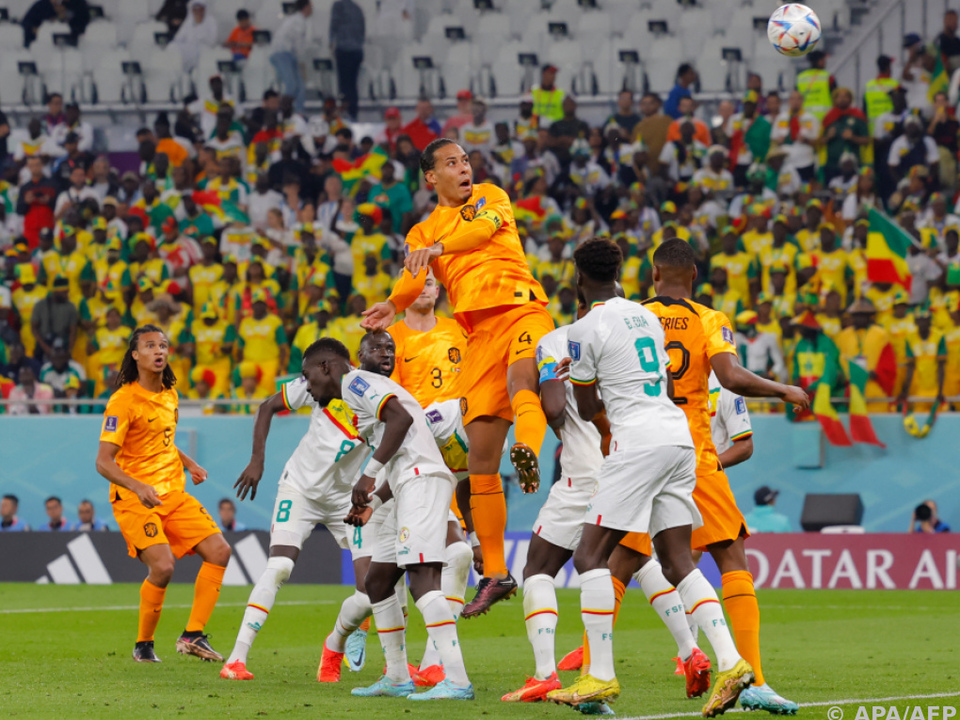 Die Niederlande behielten gegen Senegal die Oberhand