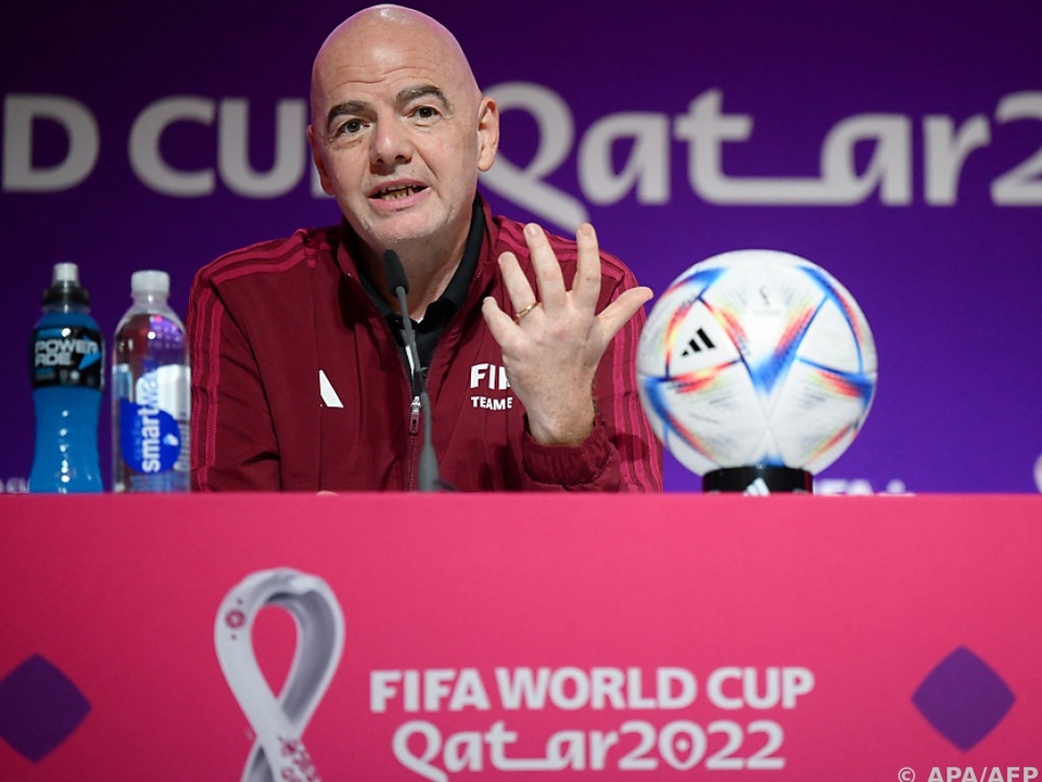 FIFA-Boss Infantino kritisiert europäische Kritiker