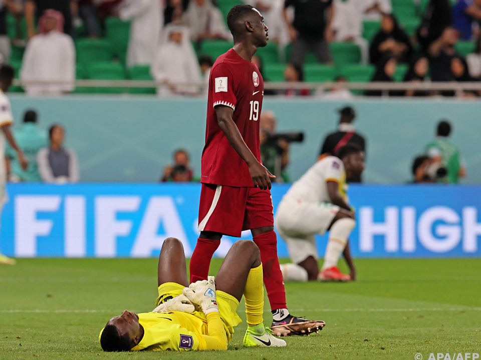 Für Gastgeber Katar endet die WM am Dienstag