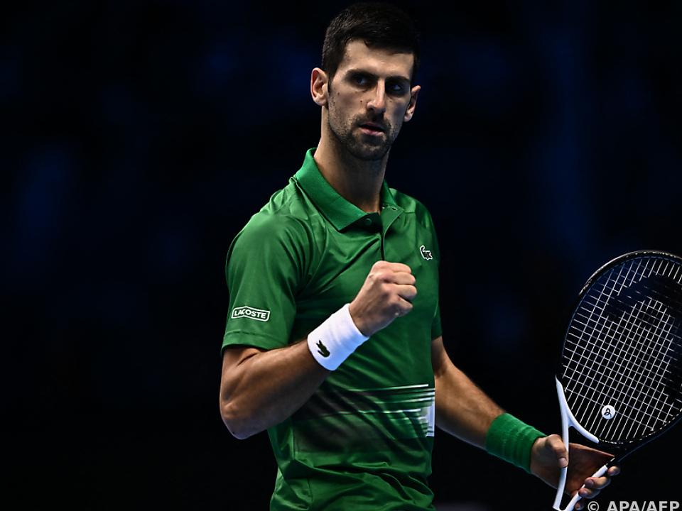 Guter Start für Djokovic bei ATP Finals