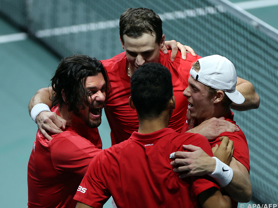 Kanada jubelt nach Halbfinal-Einzug beim Davis Cup