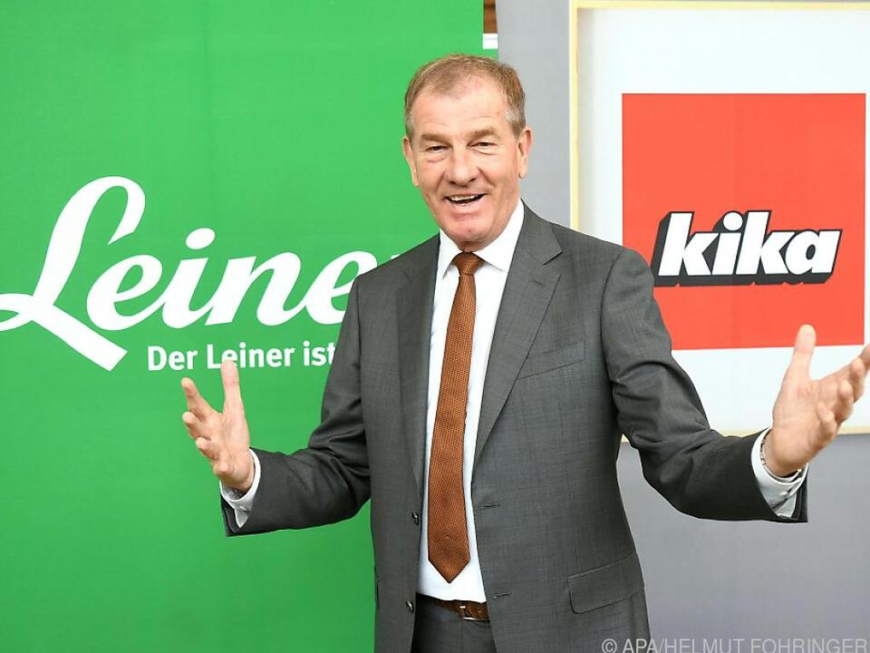Kika/Leiner-Manager Reinhold Gütebier