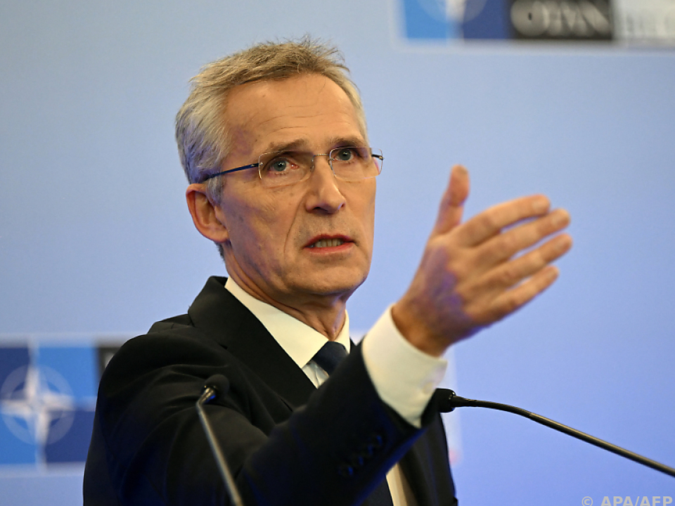 NATO-Generalsekretär Stoltenberg will Ukraine-Hilfe erhöhen