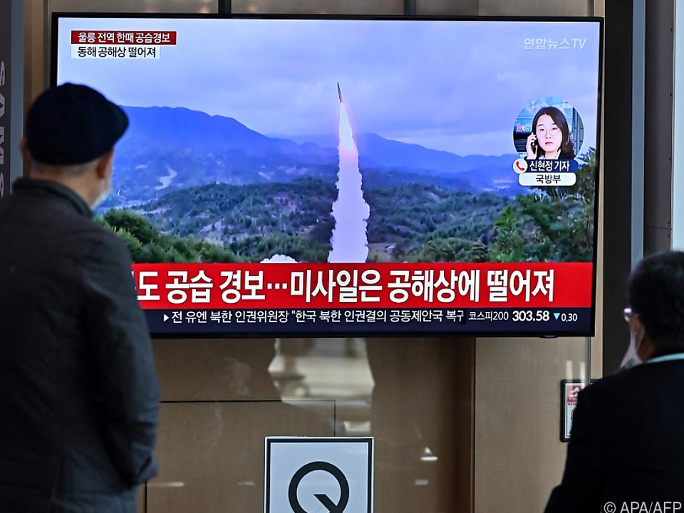 Nordkorea führte zuletzt ungewohnt häufig Raketentests durch