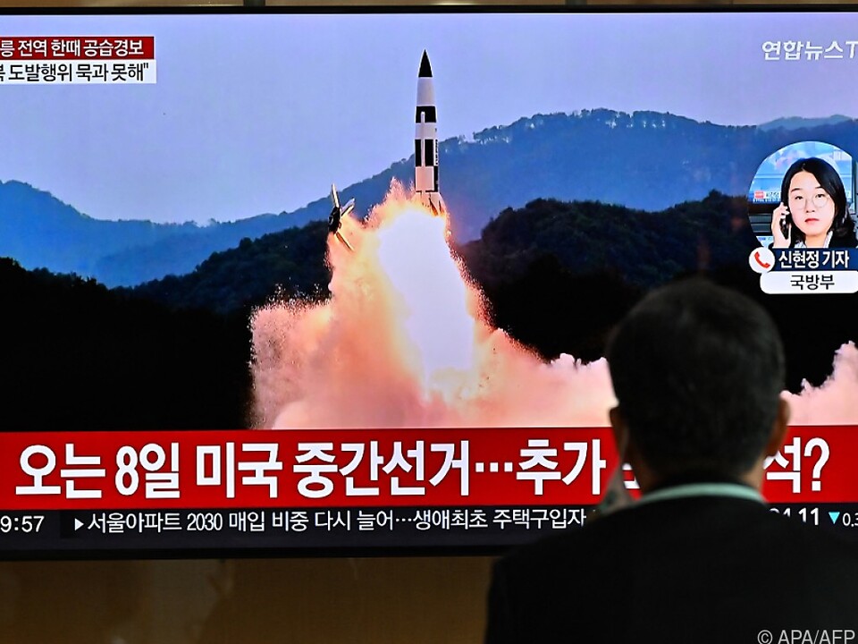 Nordkorea nahm in diesem Jahr eine Rekordzahl von Raketentest vor