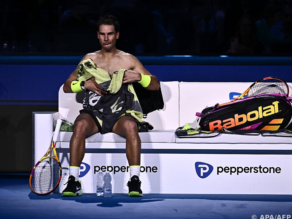 Rafael Nadal misslingt der Finals-Start