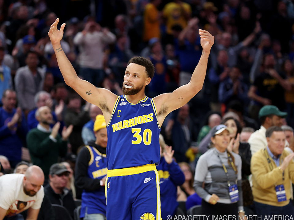 Stephen Curry erzielt 47 Punkte für die Golden State Warriors